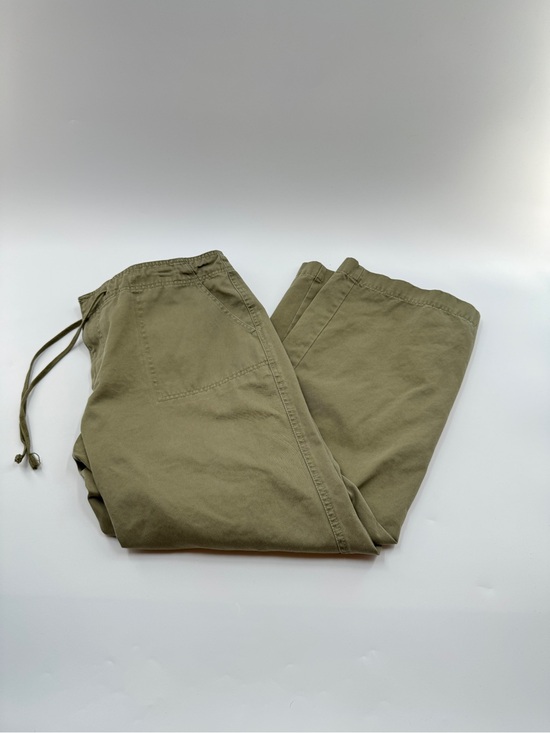 Old Navy Pants - Old Navy Y2K Olive Green Drawstring Pants – Women's Size 16 Short